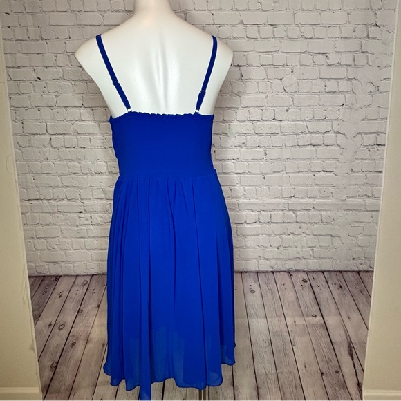 Dressever Electric Blue Dress Size L - Picture 3 of 10